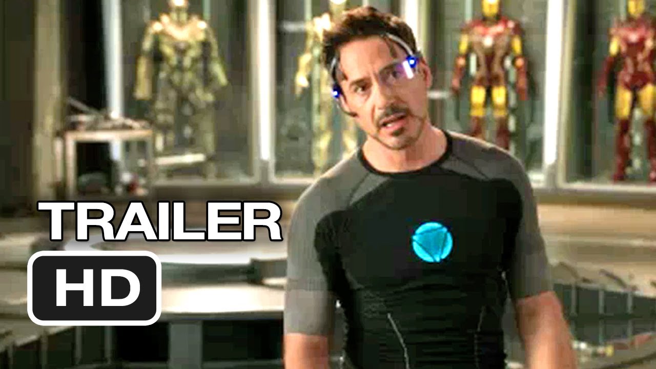Iron Man #3 US Domestic TRAILER 2 (2013) - Robert Downey Jr. Movie HD