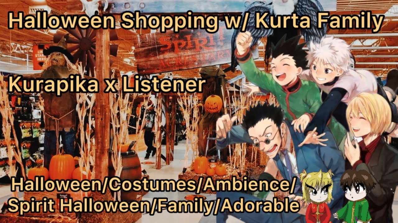 Halloween Shopping w/ Kurta Family ASMR! (Kurapika x Listener)