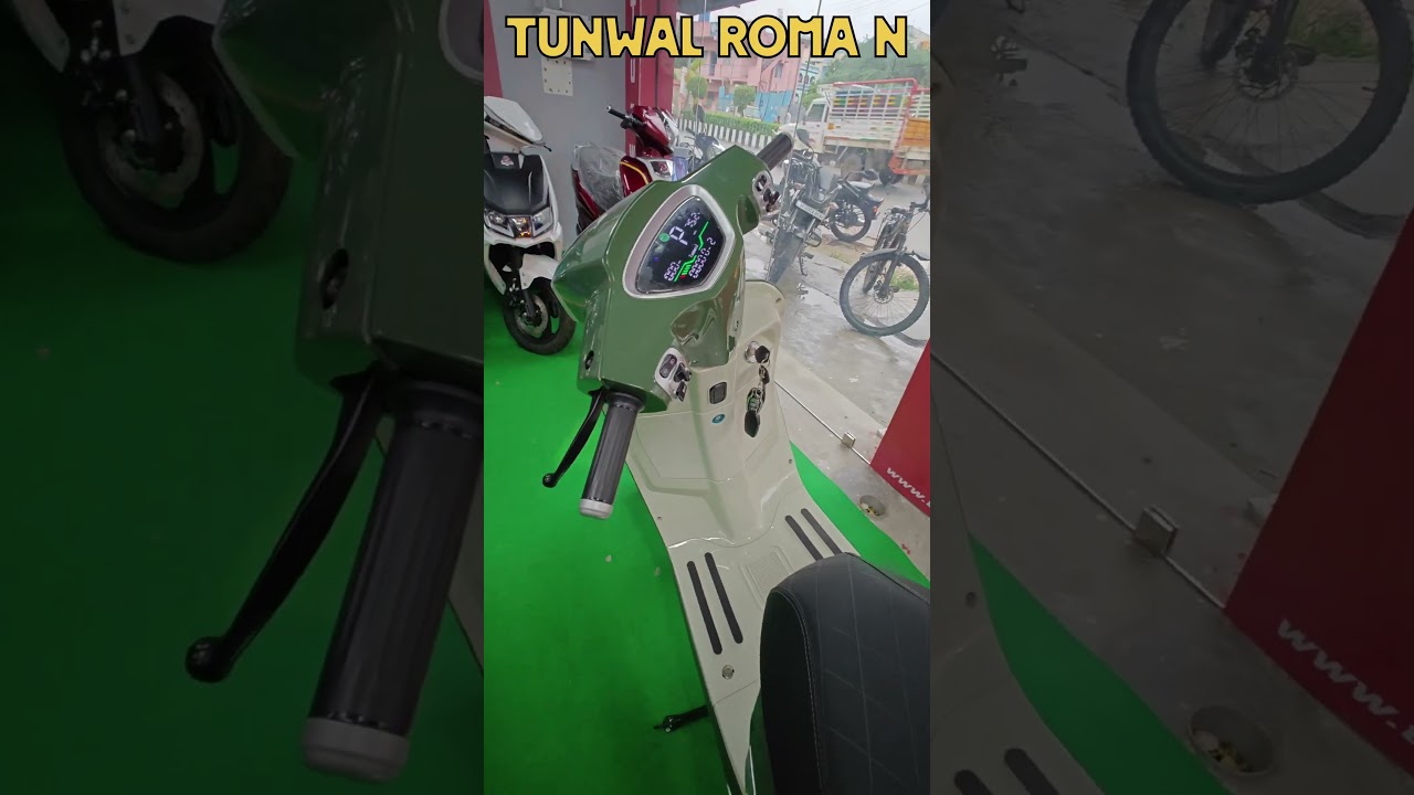 TUNWAL ROMA N EV SCOOTER #electricscooter
