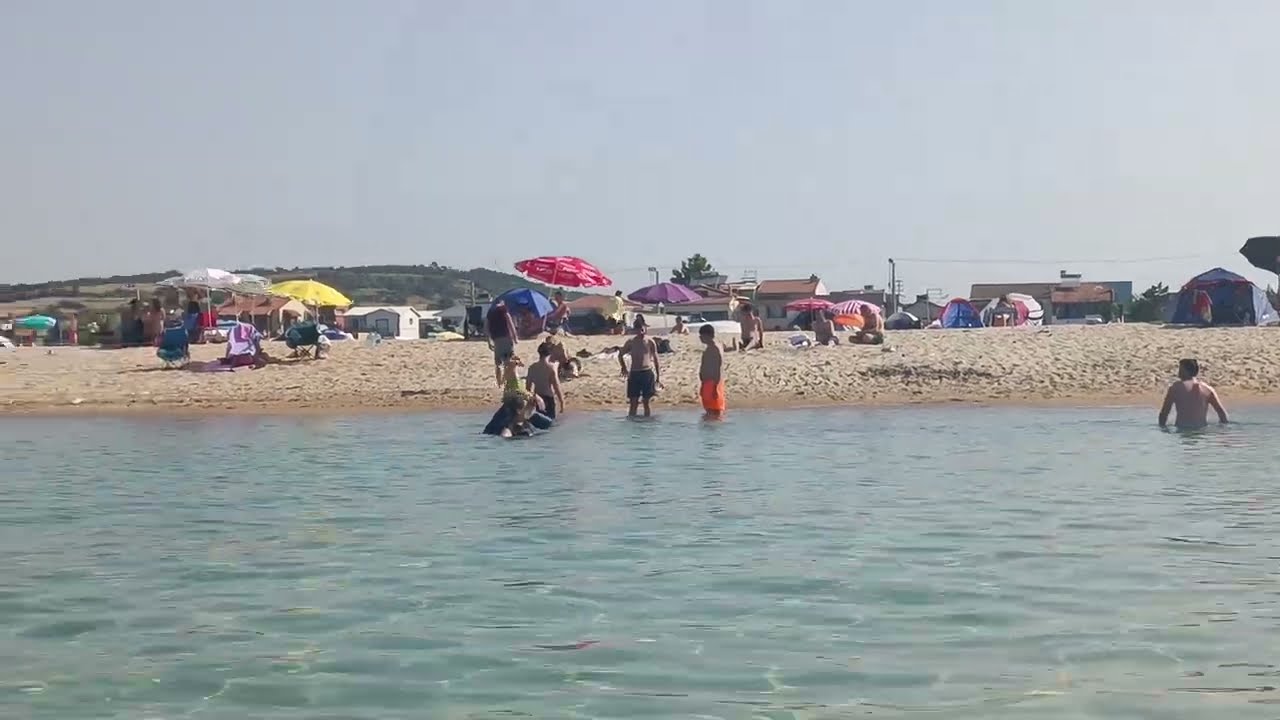 Erikli saroz plaj kumsal  saros korfezi Mecidiye.kumsal.plaj 2023 temmuz #erikli #saroz