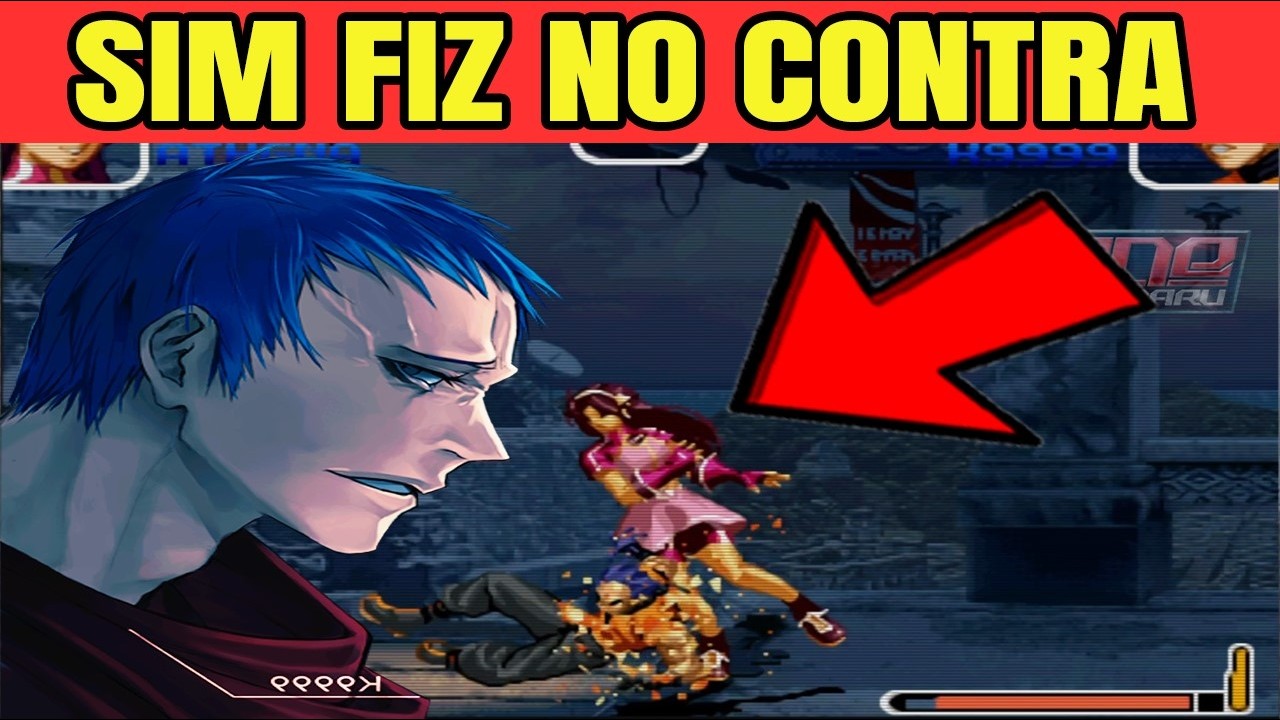 ►KOF 2002 NORMAL►A REVANCHE NO TRY HARD  COM UMA COISA INÉDITA NA PARTIDA
