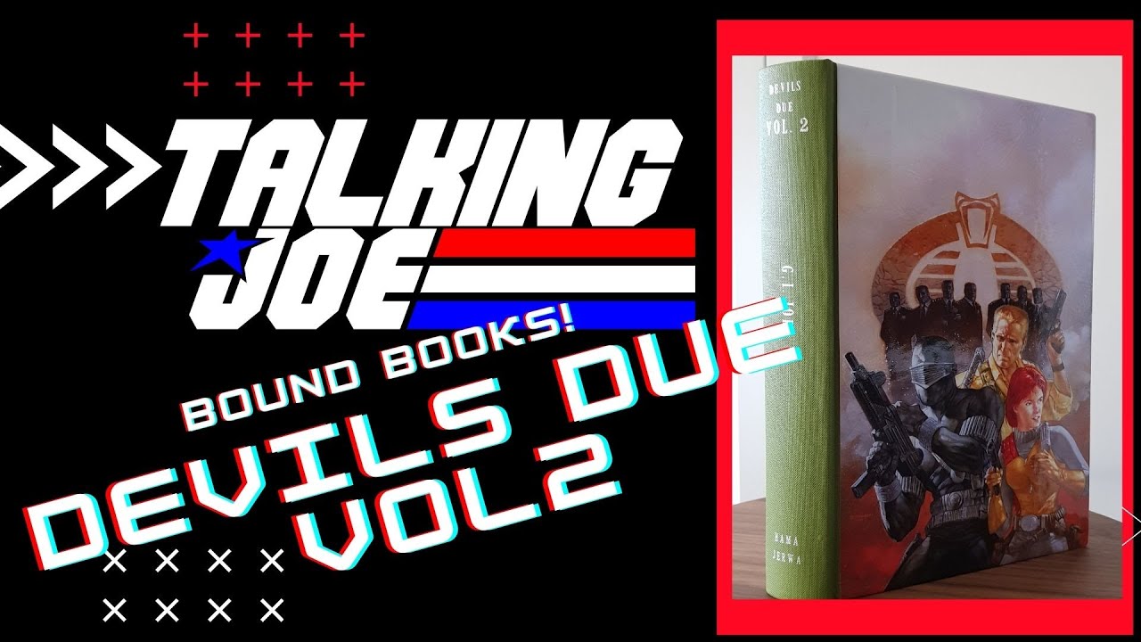 G.I. Joe Frontline Custom bind - Devils Due volume 2 - Mark from talking Joe's custom bound books
