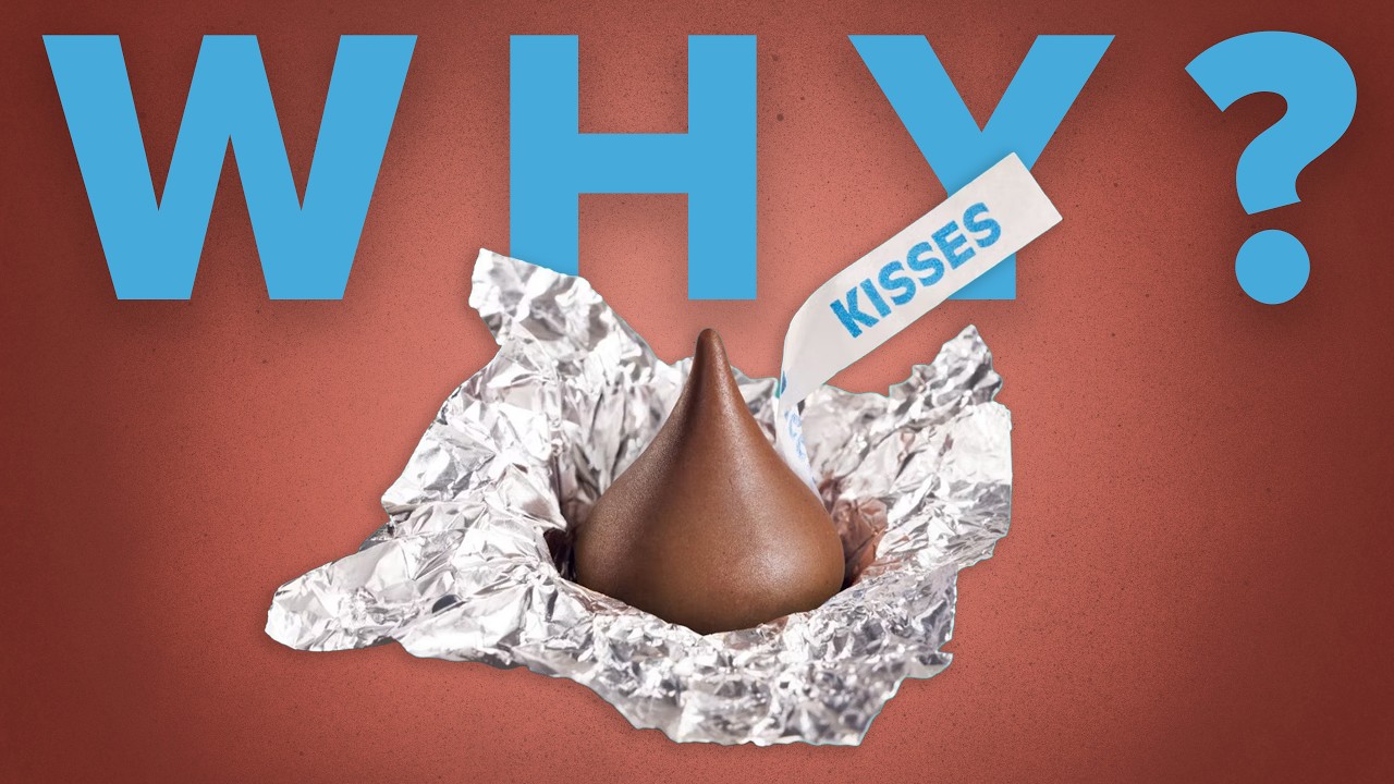 Почему конфеты Hershey's Kisses (вероятно) называются Kisses
