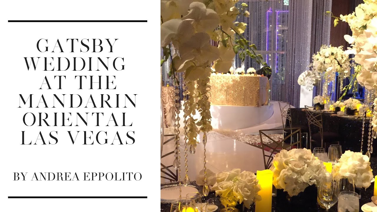 Glamorous Gatsby Wedding at Mandarin Oriental Las Vegas | by Andrea Eppolito