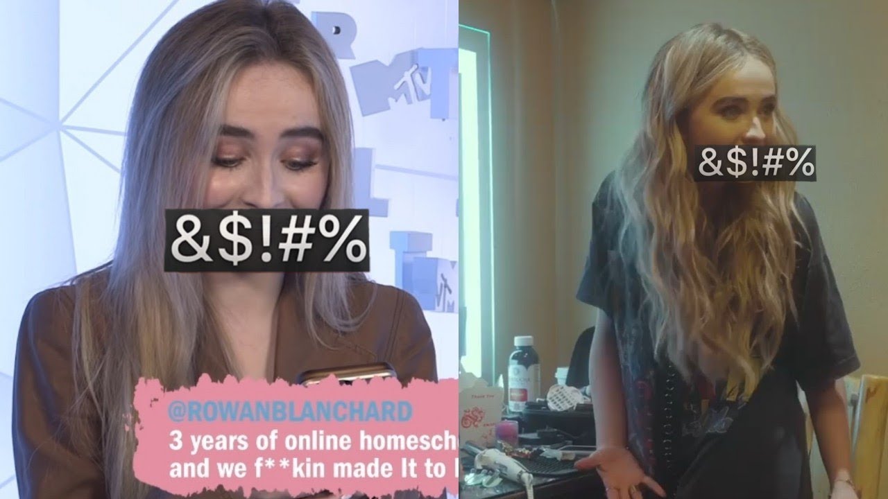 Sabrina Carpenter Swearing Compilation!
