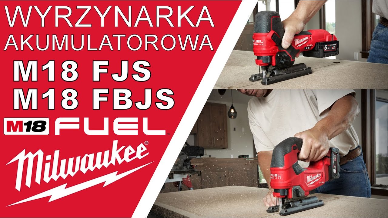 MILWAUKEE M18 FJS FBJS wyrzynarka akumulatorowa FUEL™
