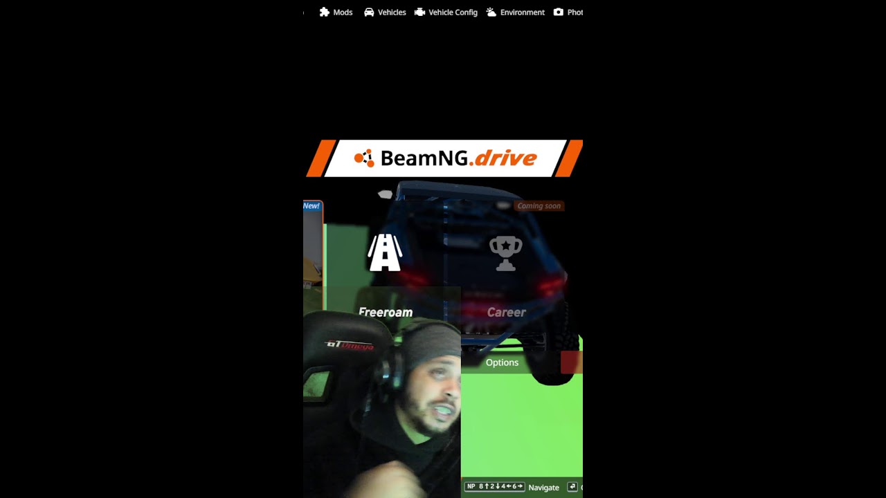 15.7 Miles Barbent Challenge | BeamNg.Drive | Fanatec CSL 2.5 (Portrait)