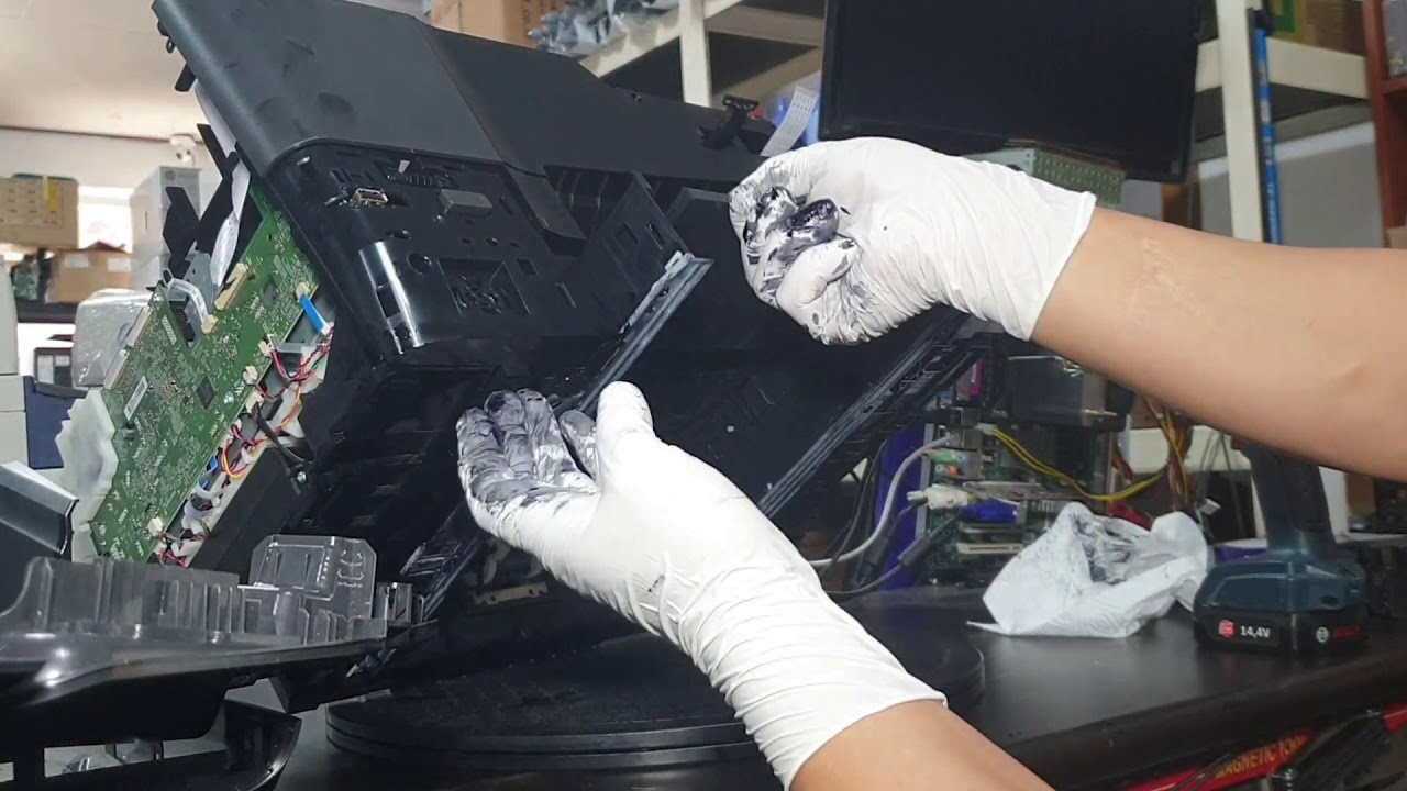 Hp8710 Hp8210 하부가리(교체) 본체교체 바디교체 bottom plate frame change(1)