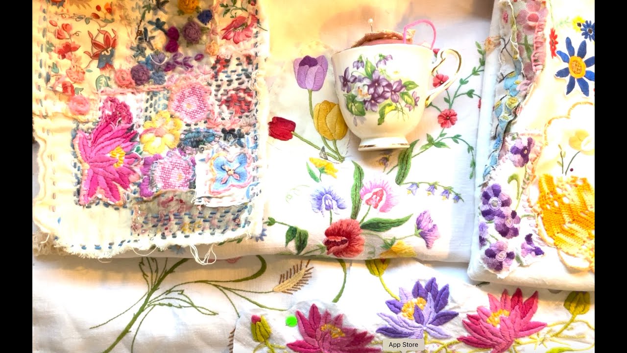 Slow Stitch Quilt | #roxysjournalofstichery Ep 2