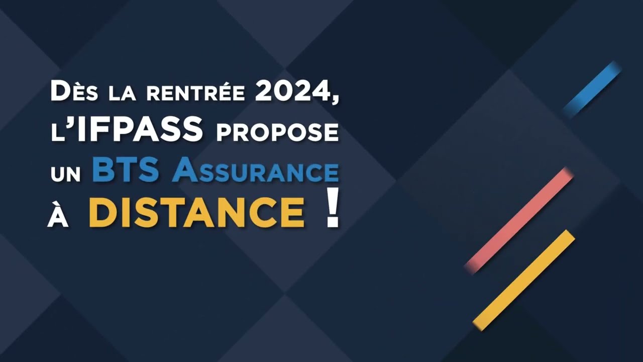 Pr&eacute;sentation BTS Assurance en Alternance &agrave; distance par IFPASS #1