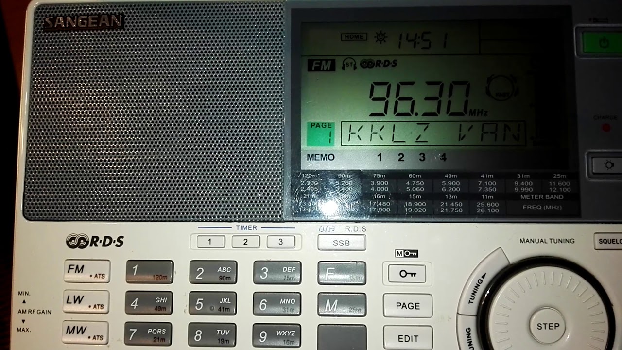 KKLZ-FM 96.3 MHz 2017-06-21 2:51pm