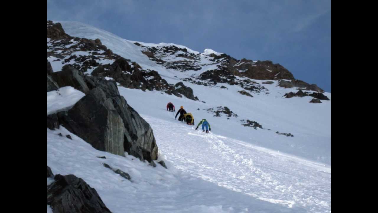 Hinterer Brochkogel 3628 m Nordwand (Tourenbericht + Infos im Anhang ).wmv