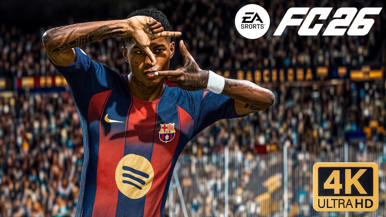 FC 26 - Real Madrid vs Barcelona Ft. Trent, Rashford, | UEFA Champions League Final 2026 | [4K60]