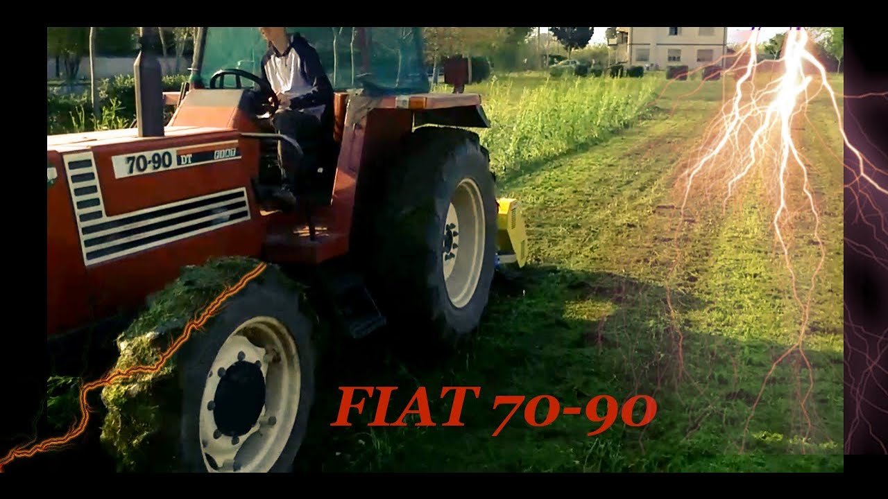 TRINCIATURA SENAPE PER SOVESCIO CON FIAT 70-90