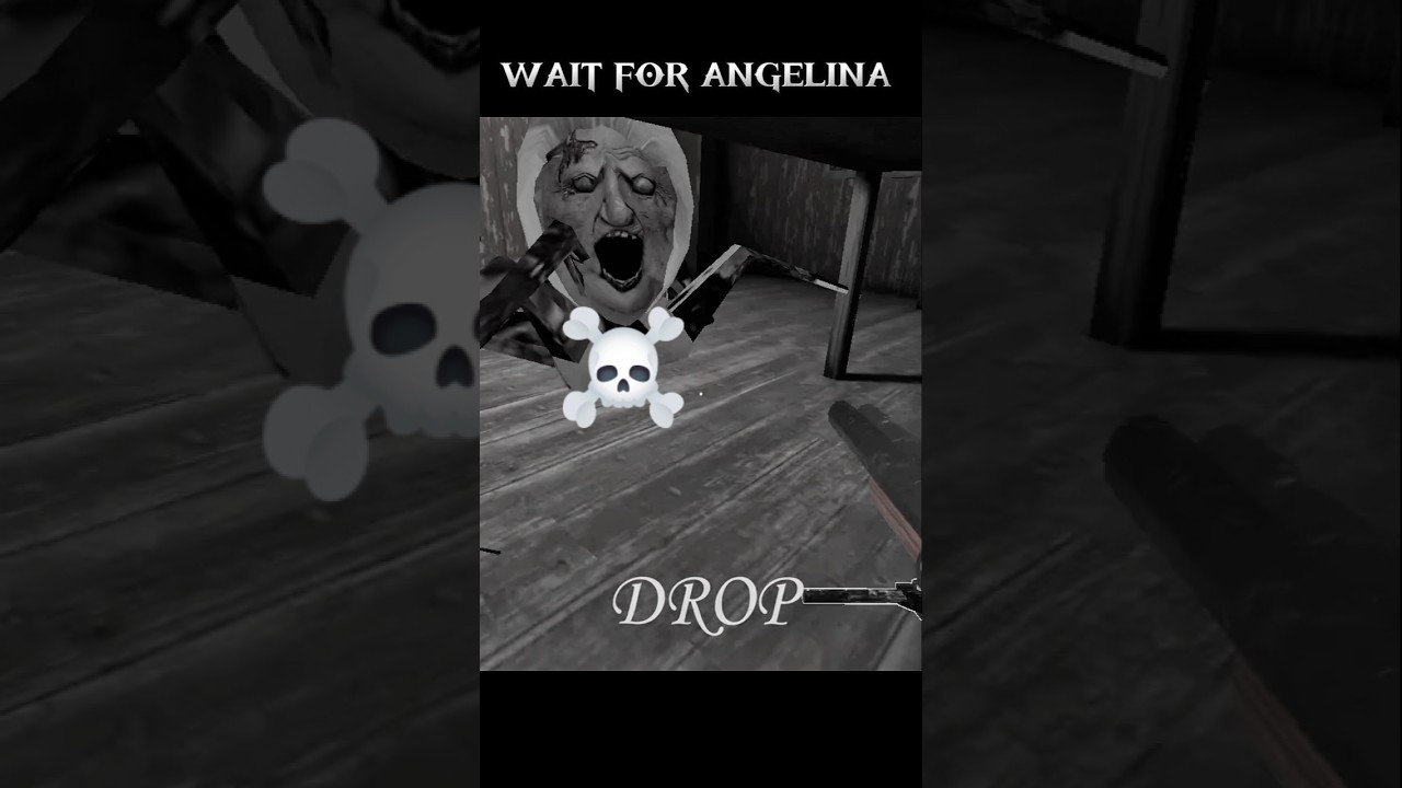 Angelina Comes In The Granny House 🤯 #granny #horrorgaming #scary #impossible