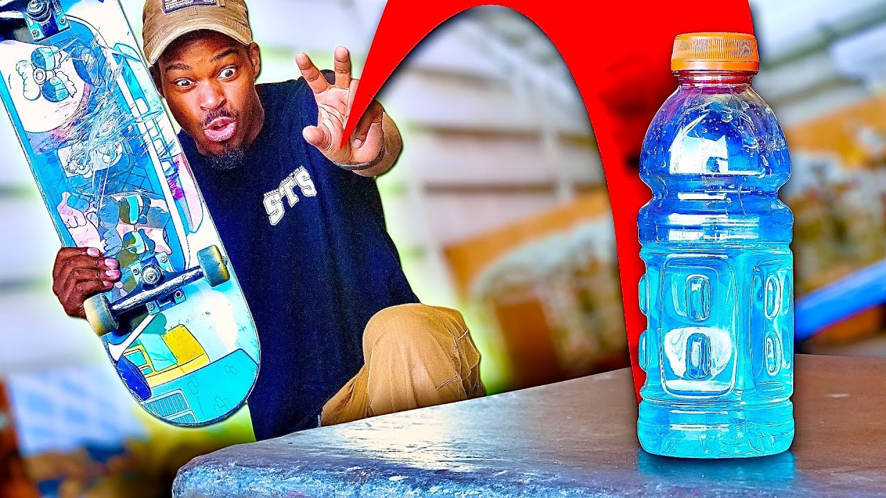 EXTREME BOTTLE FLIP SKATE