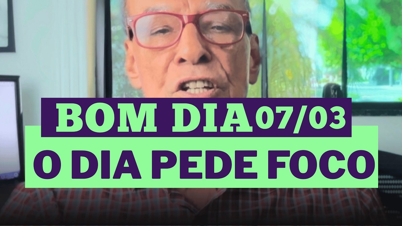 O dia pede foco - Bom dia bebê (Sábado)| POR JOÃO BIDU