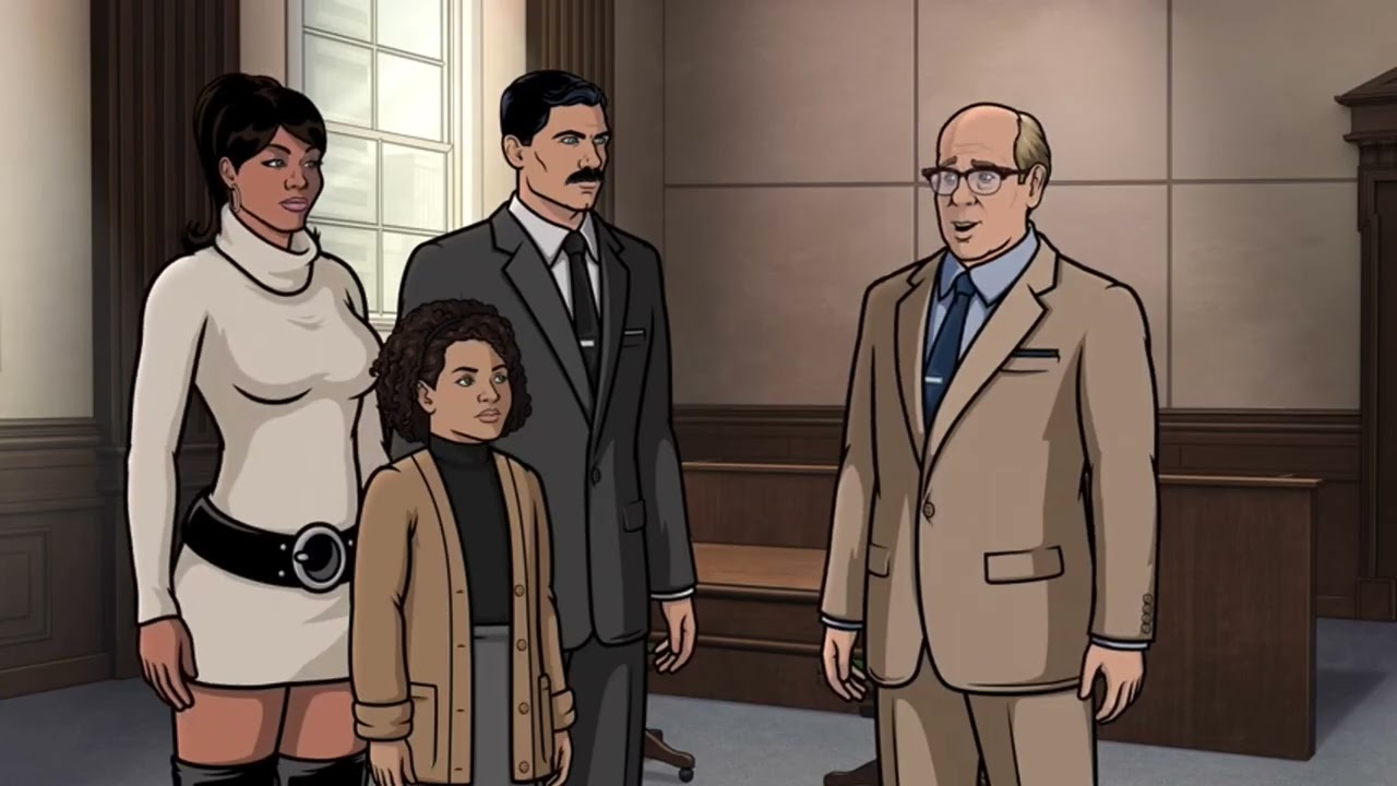 Archer - Lana Gets Custody Of AJ