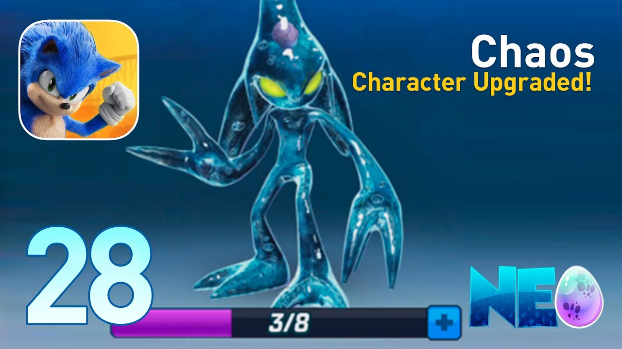 Sonic Forces: Gameplay Walkthrough Part 28 - Chaos Character Upgraded! (iOS, Android)