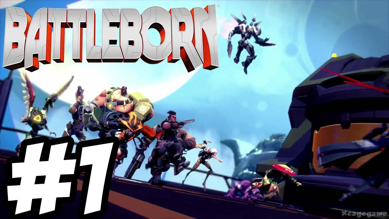 Battleborn - Story Gameplay Walkthrough Part 1 - Single Player - PS4 Beta [ HD ]