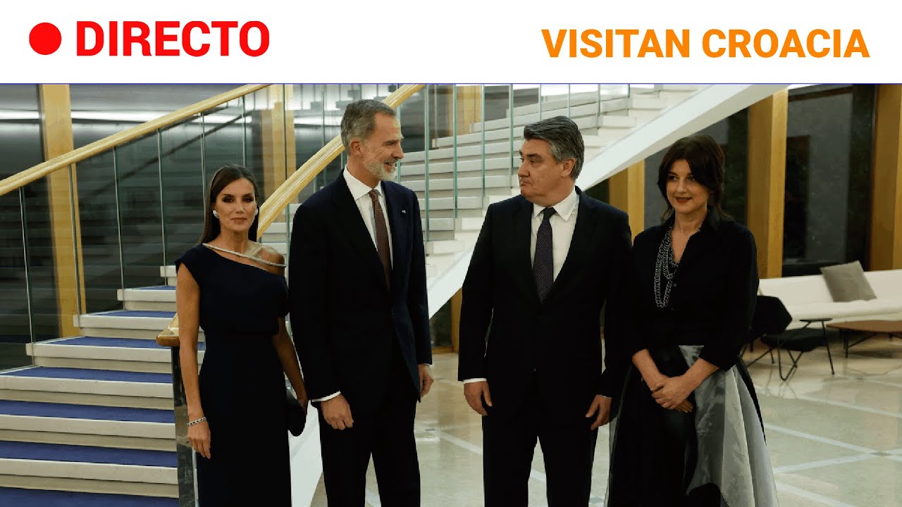 REYES: FELIPE VI y LETIZIA asisten a una CENA en su HONOR en el PALACIO PERSIDENCIAL | RTVE