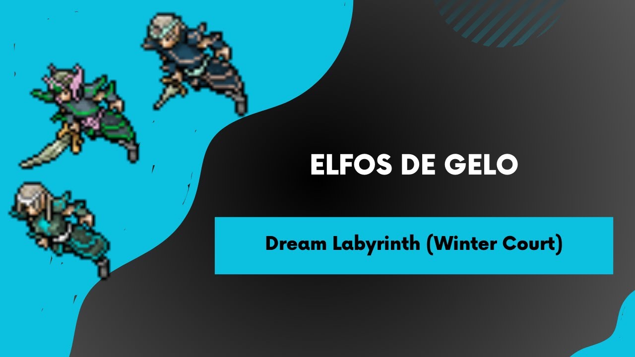Tibia - Dream Labyrinth (Winter Court) - MS 600+ Solo - Elfos de Gelo EP.43