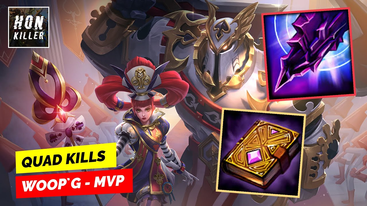 HoN Pyromancer SPELLSHARDS with GRIMOIRE OF POWER - MVP