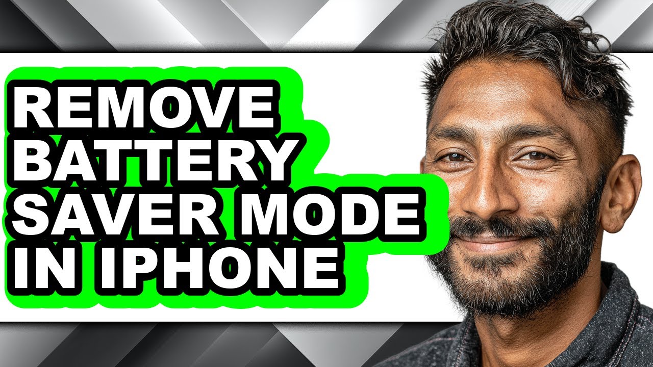 How to Remove Battery Saver Mode in Iphone (only Way)