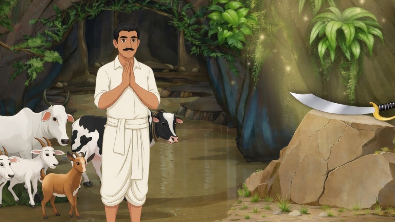 जादुई तलवार Moral Story Hindi ||  Hindi kahaniya || Cartoon videos