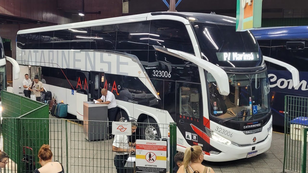 BOMBOU O MOVIMENTO na RODOVIÁRIA da BARRA FUNDA na SAÍDA do CARNAVAL 2024! G8 DD da CATARINENSE!
