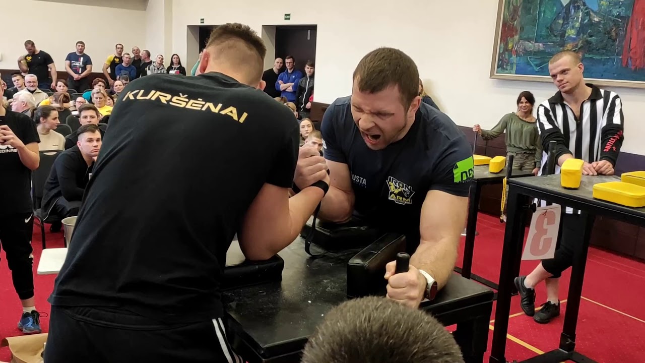 Arm wrestling-Nacionalinis RL cempionatas 2020-03-07 Vilnius