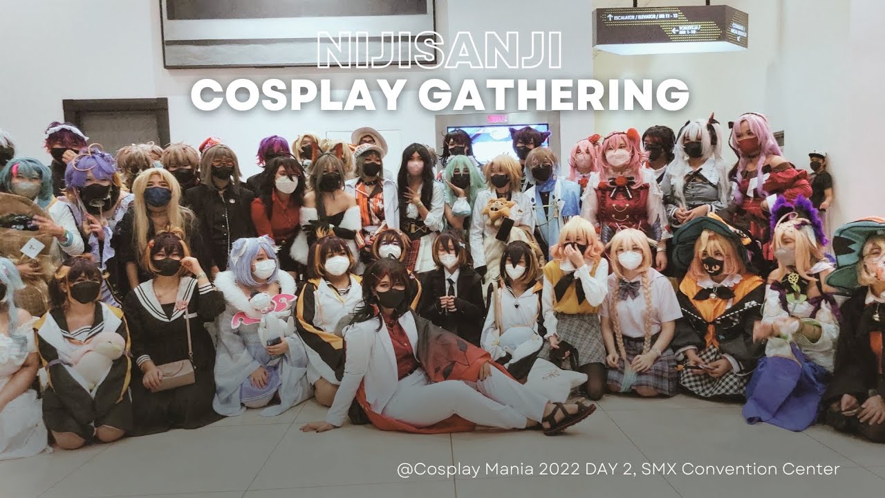 NIJISANJI COSPLAY MEETUP/MINI PHOTOSHOOT | Highlights | Cosplay Mania 2022 DAY 2