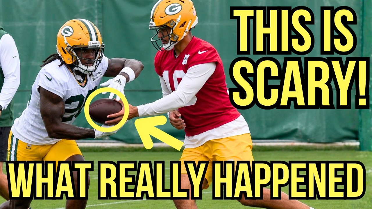 Первый взгляд на Кейлеба Джонсона на тренировочном сборе Green Bay Packers вместе с Маршоном Ллойдом
