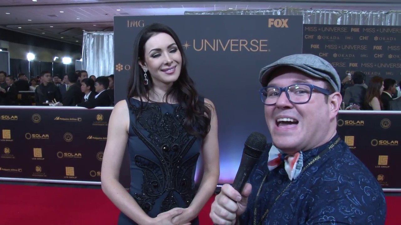 Natalia Glebova Red Carpet Miss Universe