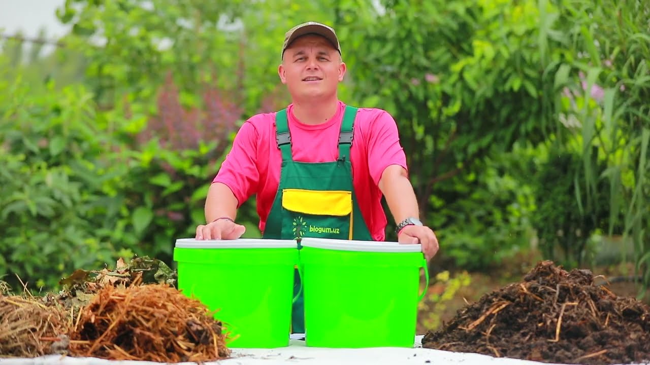 Как приготовить правильный компост? /анаэробный метод /