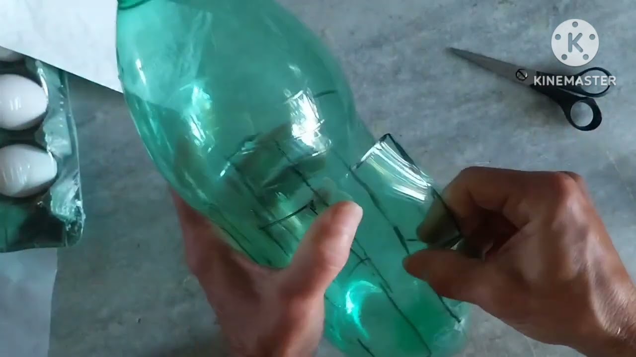 Cata-vento de Garrafa pet
