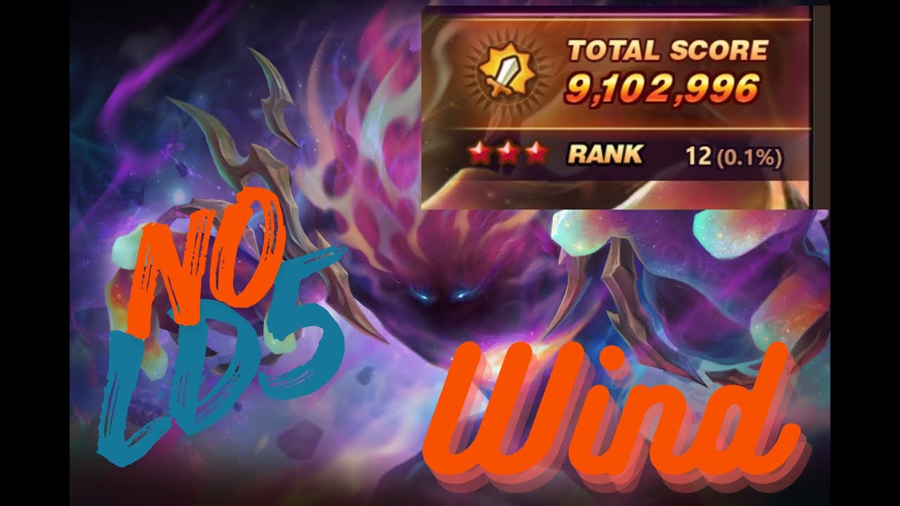 Temple of Chaos - Summoners War (Wind) 9M+