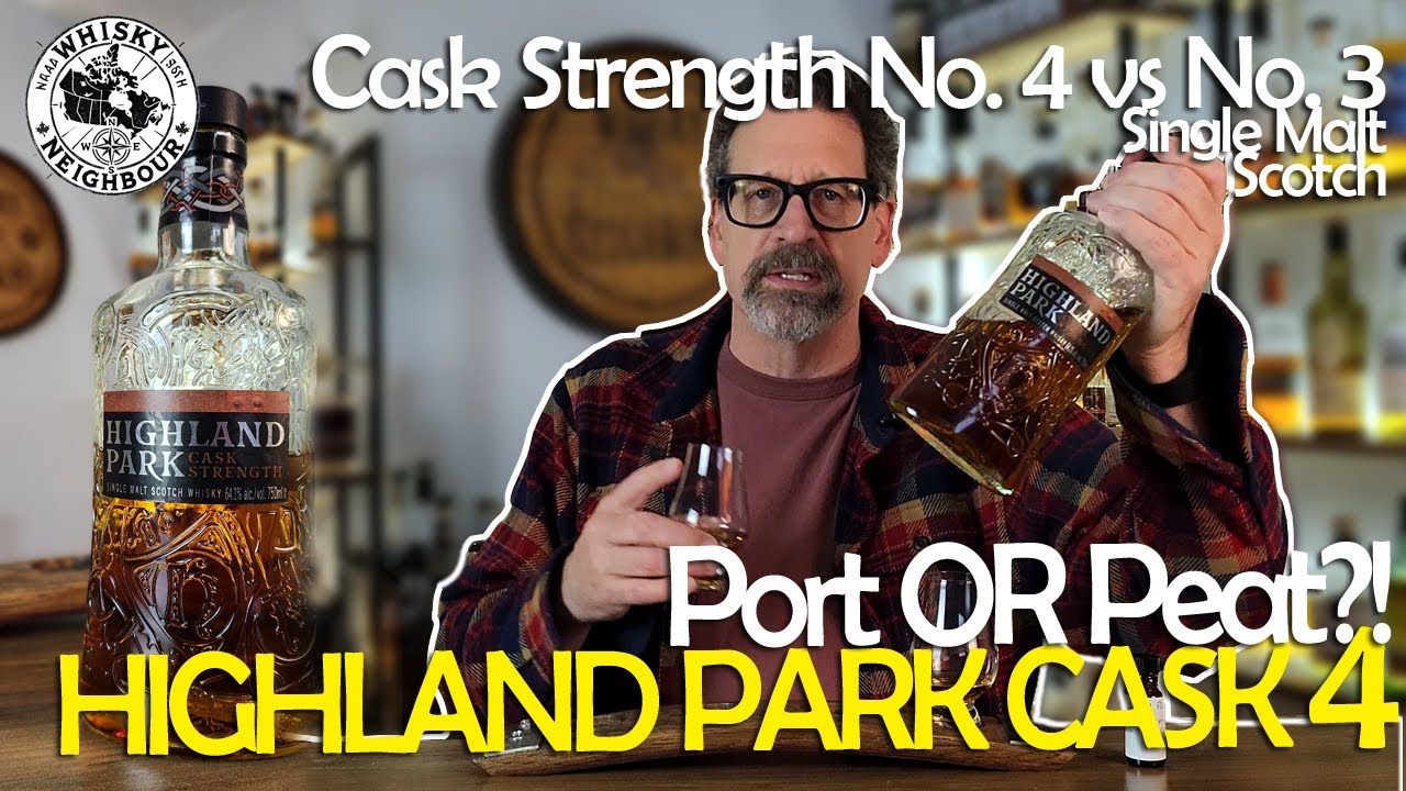 Highland Park Cask Strength No. 4 vs No. 3 Showdown | Peat, Sherry & Spice - Scotch Sample Sunday