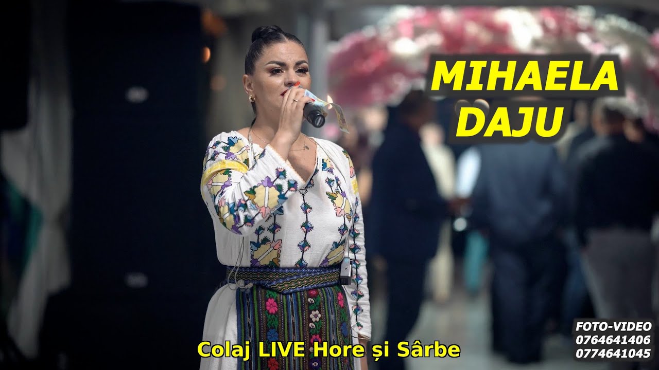 Mihaela Daju LIVE 2025 - Colaj de Hore și Sârbe de Petrecere | Muzică Populară Nouă la Nunta (Cover)