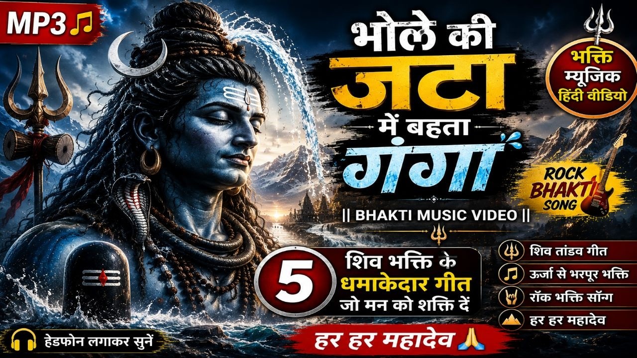 MP3 भोले की जटा में बहता गंगा |भक्ति म्यूजिक हिंदी विडियो |BHAKTI MUSIC VIDEO|