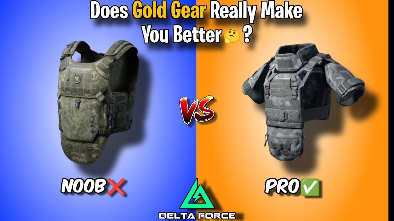  Gold Gear is Pay To Win - Can Gold Gears Really Improve Your Skills? 🤔🔥 | Delta Force 