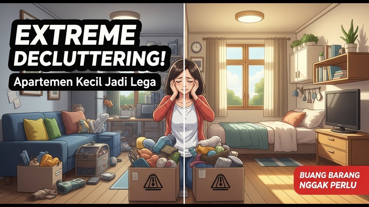 Extreme Decluttering: Membuang Barang yang Tidak Perlu di Apartemen Kecil
