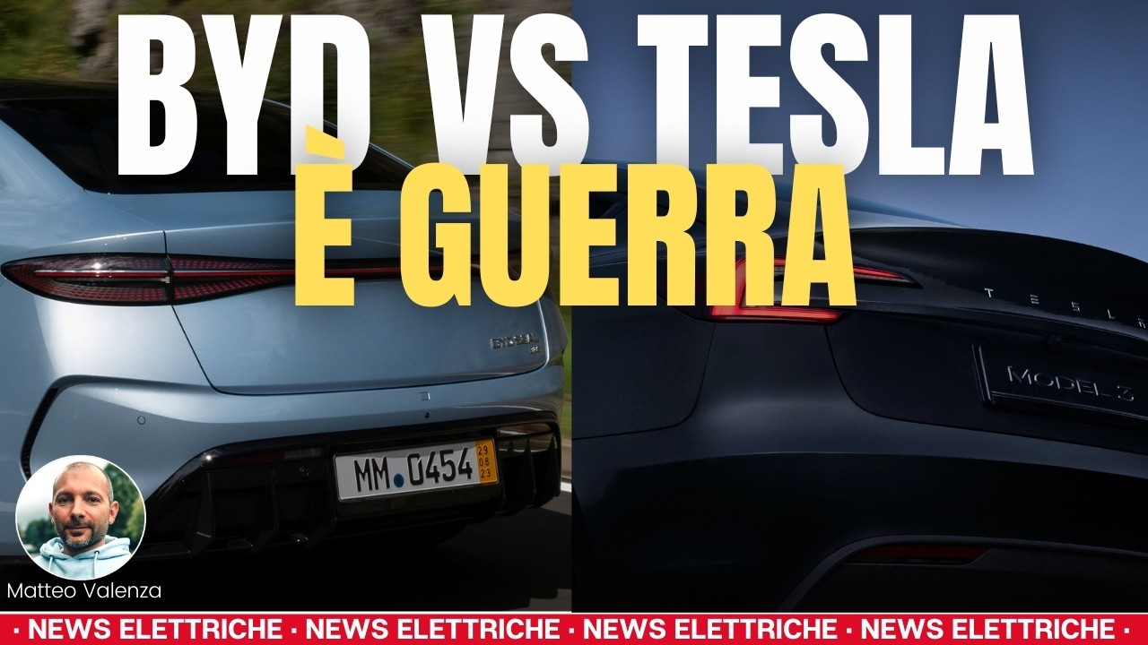 BYD vs TESLA , RIVIAN supera Tesla , ZEEKR 7X con ricarica LAMPO ⚡️