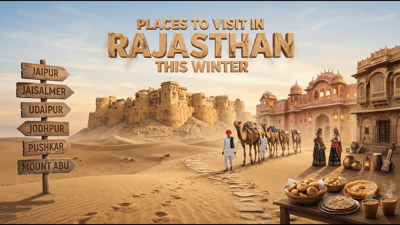 Best Places to Visit in Rajasthan in Winter | Must-See Destinations #tourtravelworld