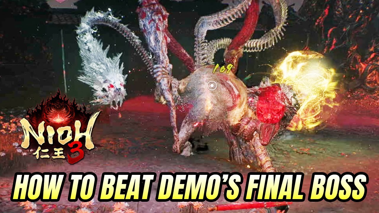 Nioh 3:  How to EASILY beat Demo's Final Boss 'Jakotsu-baba' (Tips and Build)