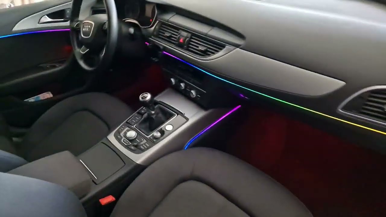 Audi A6 C7 Dynamic Ambient light