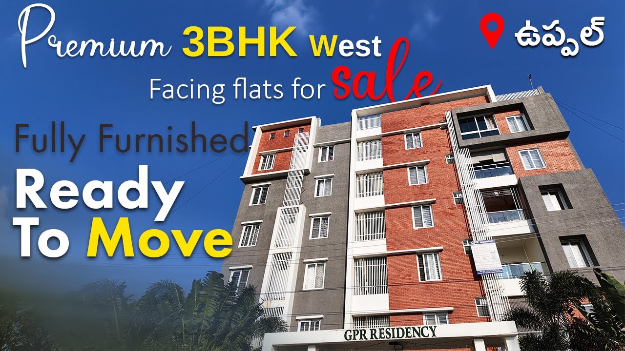 🏡 ✨ Luxurious 3BHK Fully Furnished Flats for Sale Uppal  – Your Dream Home Awaits! ✨