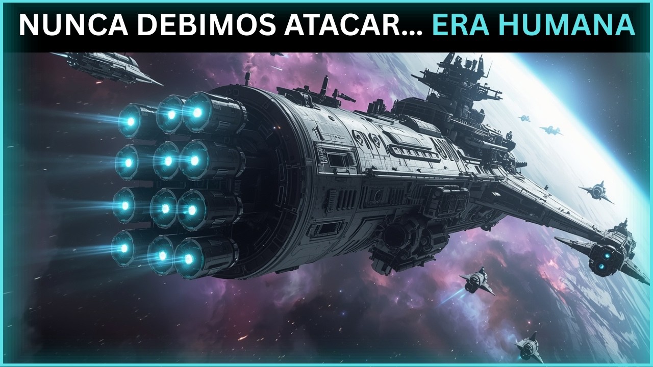 Nunca debimos atacar… la nave humana acabó con la flota enemiga
