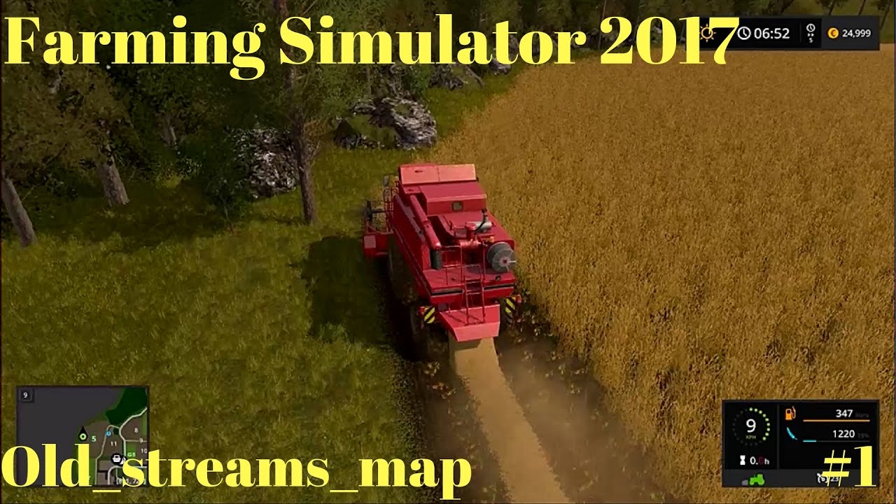 FS17 Timelapse #1 || Old Streams Map