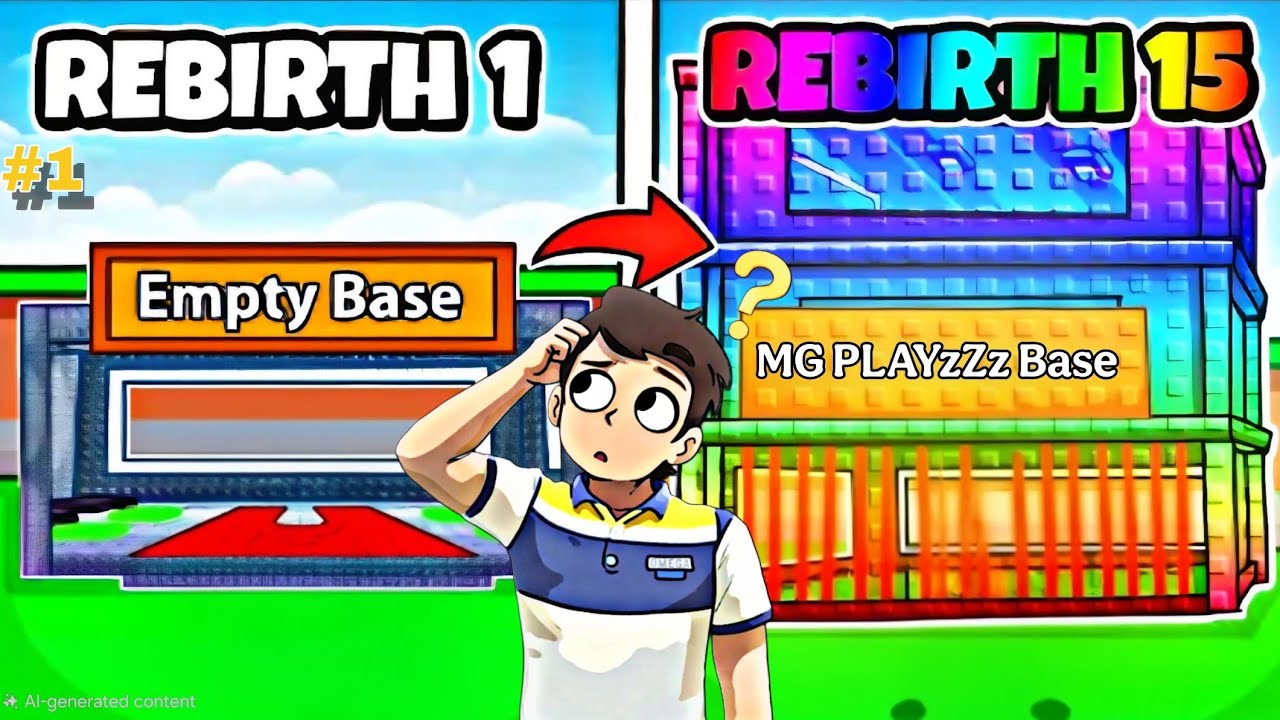 #1 REBIRTH 1 TO REBIRTH 15 CHALLENGE 😧 | ROBLOX | MG_PLAYzZz. 